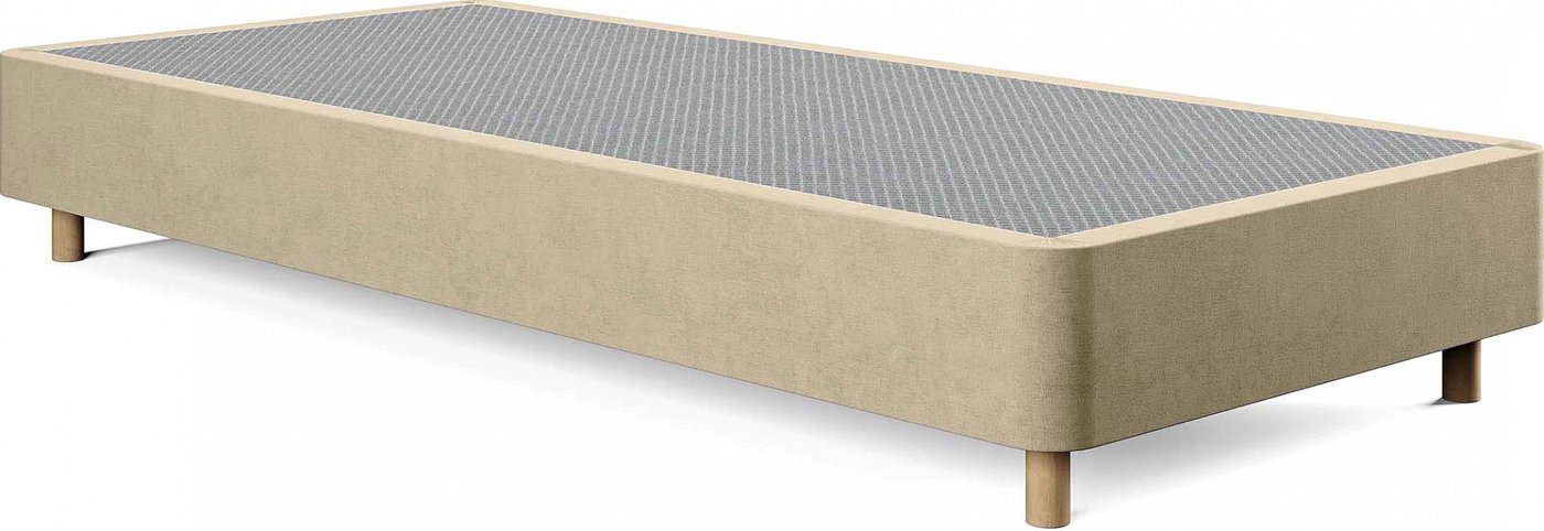 Кровать Сонум Tatami 90x200 (микровелюр кремовый)