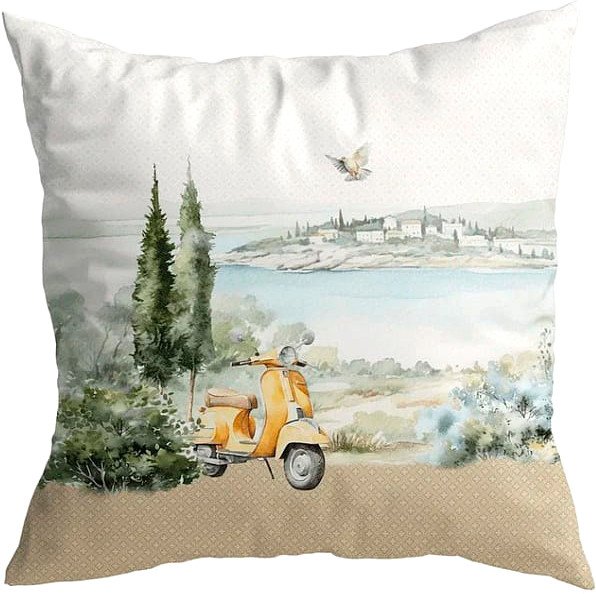 

Чехол на подушку Listelle collection Итальяно скутер 814701/4