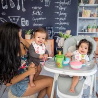 Высокий стульчик Lorelli Party 2023 (arctic blue leather)