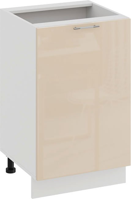 

Шкаф напольный Трия Весна 1Н5 (белый/ваниль глянец)