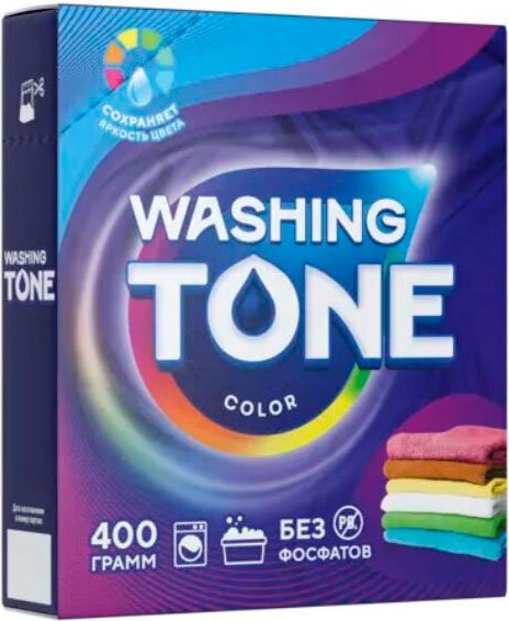 

Стиральный порошок Washing Tone Color Автомат 400 г