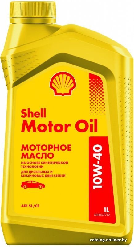 Моторное масло Shell 10W-40 1л