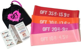 Набор фитнес резинок Original FitTools FT-75-MORENA (4шт)