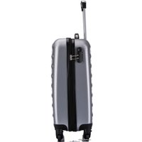 Чемодан-спиннер L'Case Phatthaya 55 см (серебристый)