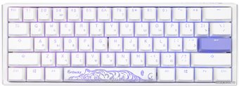 Клавиатура Ducky One 3 Mini RGB White (Cherry MX Red)