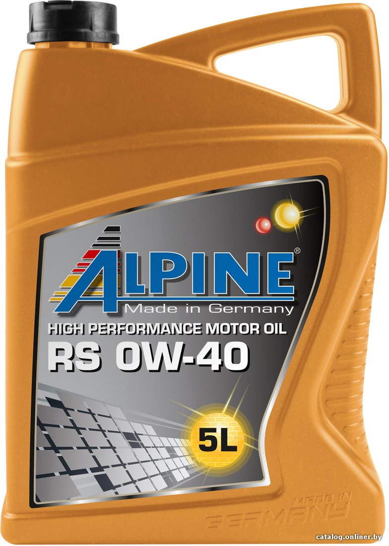 Моторное масло Alpine RS 0W-40 5л