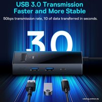 Док-станция Baseus Focus Series 5 Port Type-C Hub Adapter WKYY030113