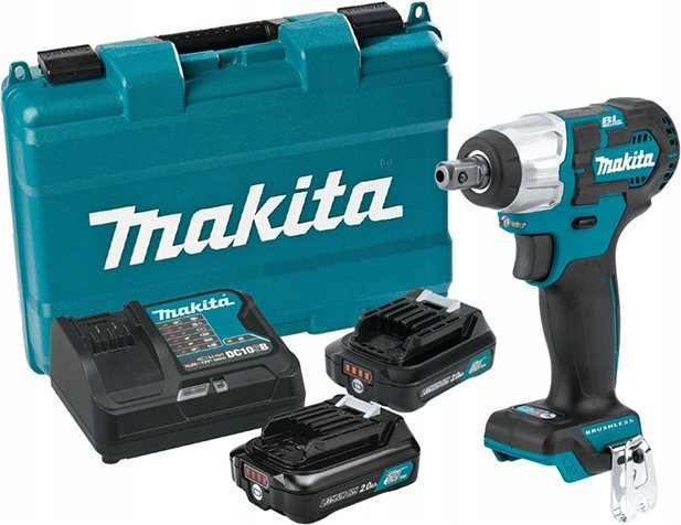 

Гайковерт Makita TW160DWAE (с 2-мя АКБ, кейс)