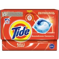Капсулы для стирки Tide Все в 1 Pods Альпийская свежесть (10x16.8 г)