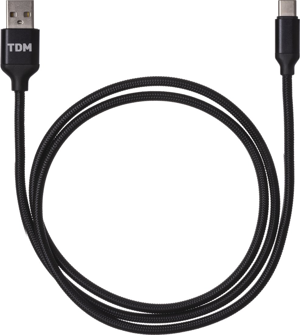 

Кабель TDM Electric USB Type-A - USB Type-C SQ1810-0308 (1 м, черный)