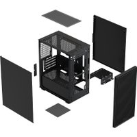 Корпус XASTRA A307M 2BK SI (черный)