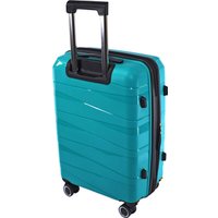 Чемодан-спиннер Pride РР-201 (M, бирюзовый)