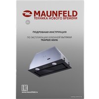 Кухонная вытяжка MAUNFELD Trapeze 602IG (черный)