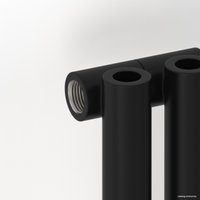 Стальной трубчатый радиатор Сунержа Эстет-0 1200х225 5 секций (матовый черный)