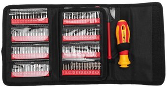 Набор отвертка с битами Rexant 12-4772-3 (123 предмета)