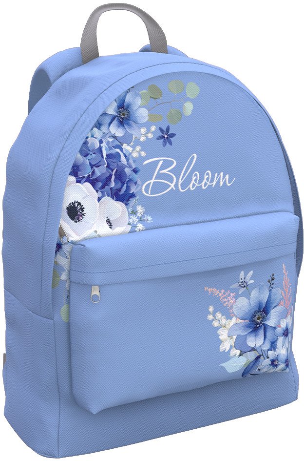

Школьный рюкзак Erich Krause EasyLine 17L Pastel Bloom. Light Blue 61940