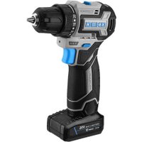 Дрель-шуруповерт Deko Sharker 20V PRO 084-1035 (с 2-мя АКБ, кейс)