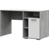 Стол Стендмебель Денвер СТ 01 (белый/ателье светлое)