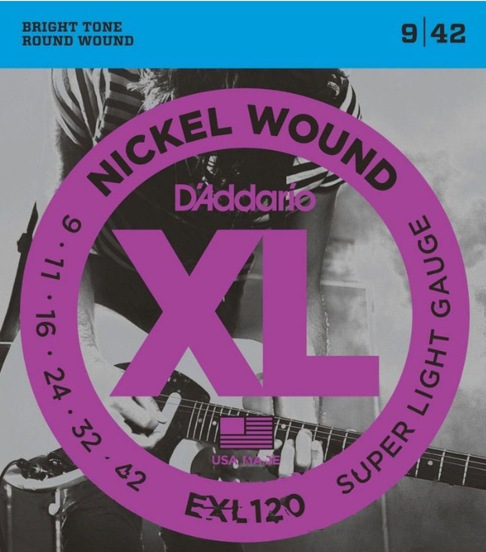 

Струны для гитары D'Addario EXL120 Super Light 9-42