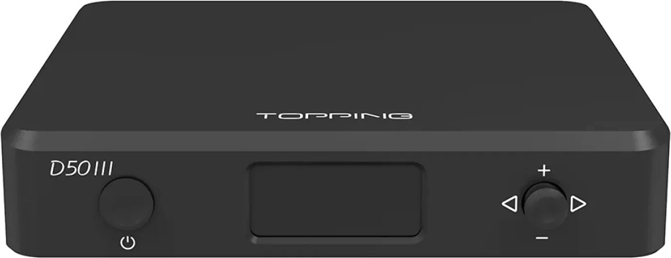 

Цифро-аналоговый преобразователь Topping D50 III (черный)