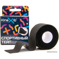 Тейп Kinexib Спортивный жесткой фиксации 3.8 см x 9.1 м (черный)