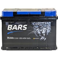 Автомобильный аккумулятор BARS R+ (75 А·ч)