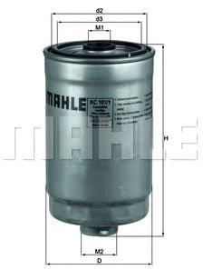 Топливный фильтр Mahle Knecht KC1011