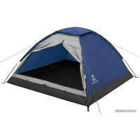 Треккинговая палатка Jungle Camp Lite Dome 2 (синий/серый)