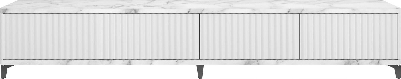 

Тумба Shtabe Royal 5037 эко (мрамор каррара-черный)