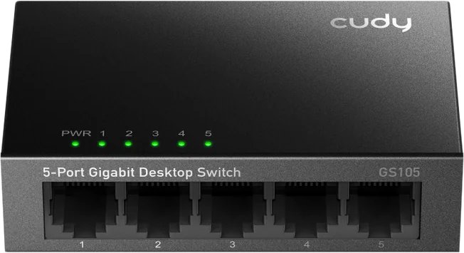 

Неуправляемый коммутатор Cudy GS105 4.0