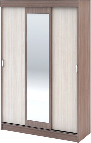 Шкаф-купе Стендмебель Бася ШК 551 (ясень шимо светлый/ясень шимо темный)