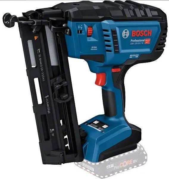 

Гвоздезабиватель Bosch GNH 18V-64-2 M Professional 0601482000 (без АКБ)