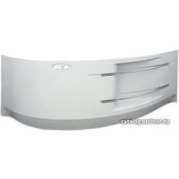 Фронтальный экран под ванну Vannesa Ирма 160х105 L 2-21-0-1-0-229 (с полотенцедержателем)