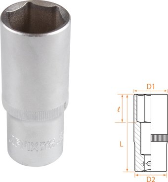 Головка слесарная Affix AF00140024