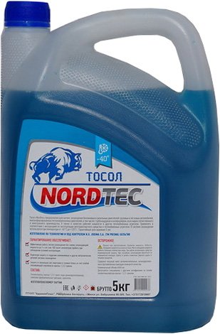 

Тосол NordTec ТОСОЛ-40 5кг