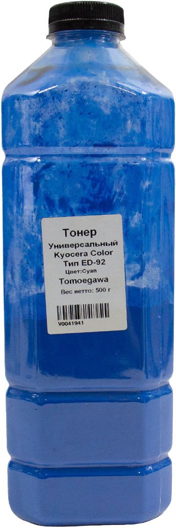 

Тонер Tomoegawa для Kyocera Color Тип ED-92 (циан) 500 г