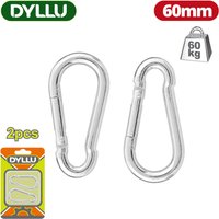 Карабин туристический Dyllu DTQL2K03 (2 шт)