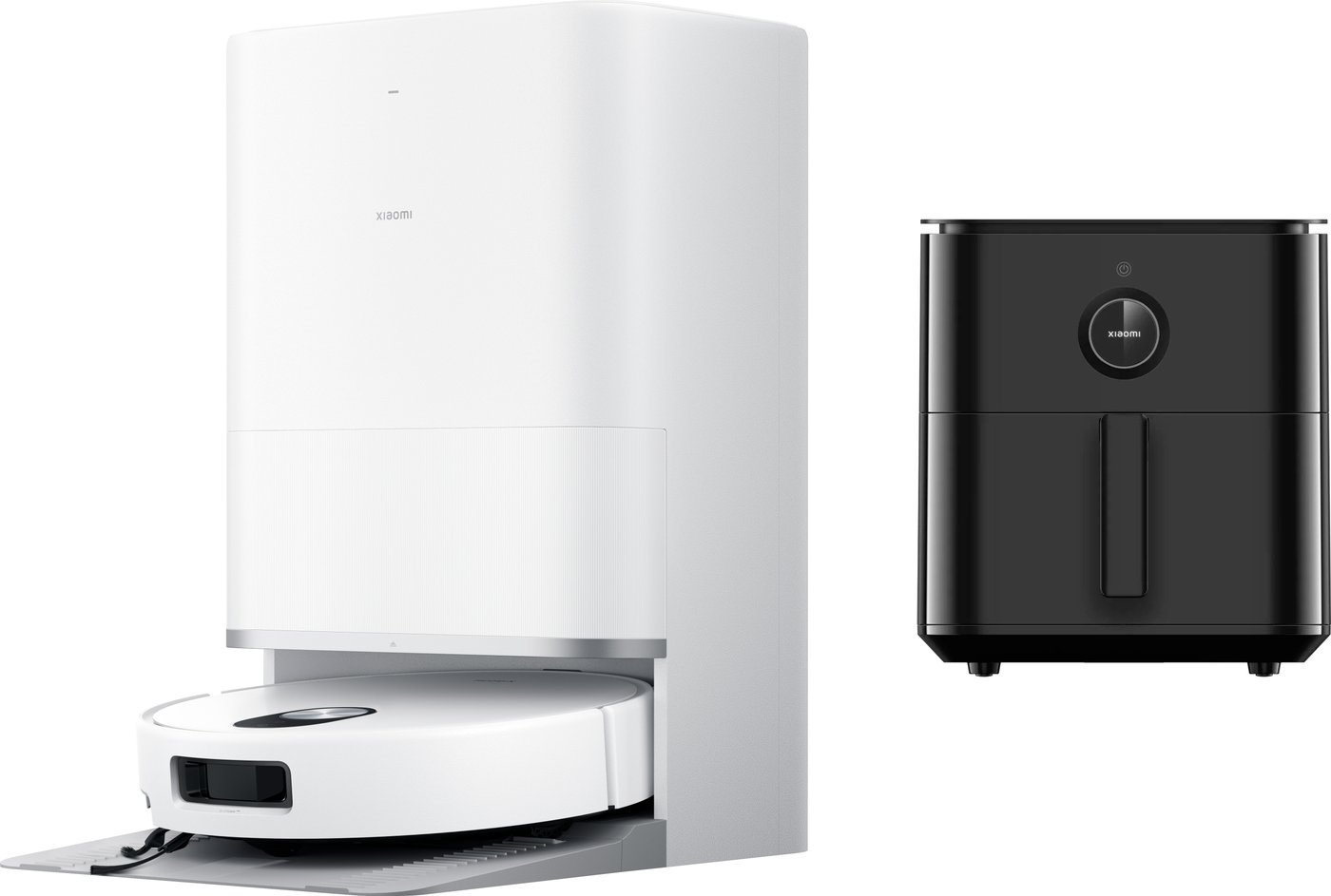 

Робот-пылесос Xiaomi Robot Vacuum 5 OV31GL (евровилка, белый) + Аэрогриль Xiaomi Smart Air Fryer 6.5L MAF10 (евровилка, черный)