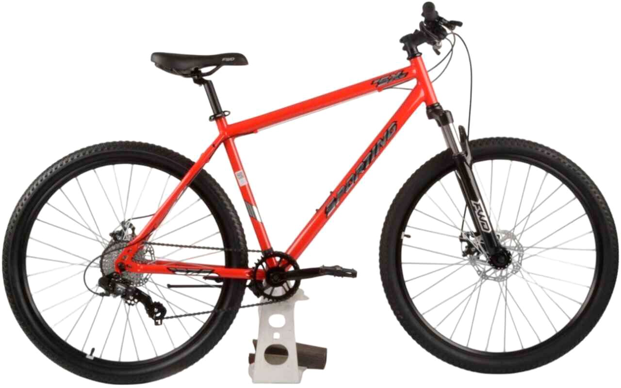 

Велосипед Forward Sporting SX 27.5 р.19 2025 (красный/серебристый)