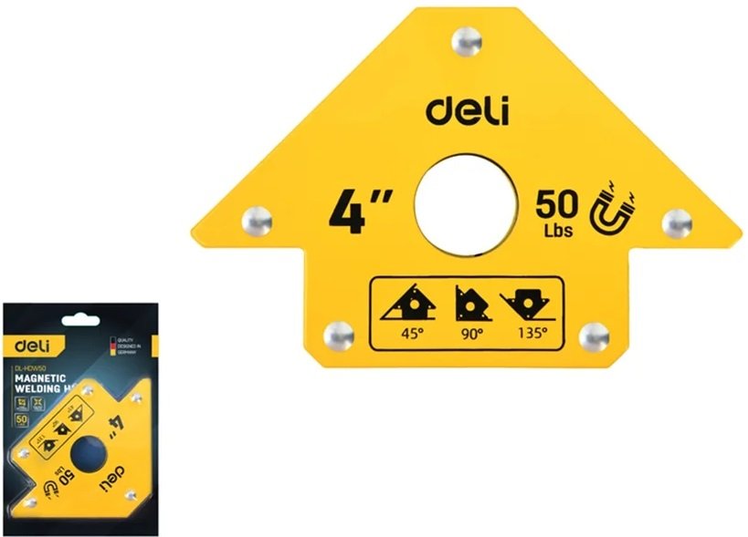 

Угольник магнитный Deli DL-HDW50
