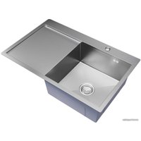 Кухонная мойка Mixline Pro 551878 правый (сатин, с сифоном)