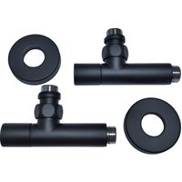 Вентиль Ростела Угловой колпачковый 1/2" х 1/2" ш/ш 5101SCH0404Ral9005 в Бресте