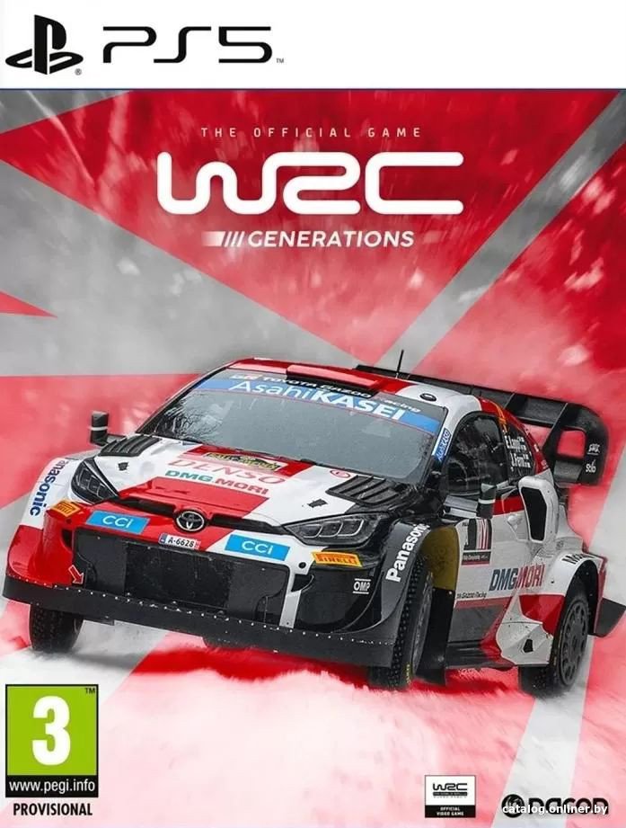 Игра WRC Generations для PlayStation 5