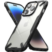 Чехол для телефона Ringke Fusion-X iPhone 14 Pro Max (черный)