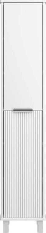 Brevita Шкаф-пенал для ванной Risacca White 35 RIS-05035-014П (белый матовый)