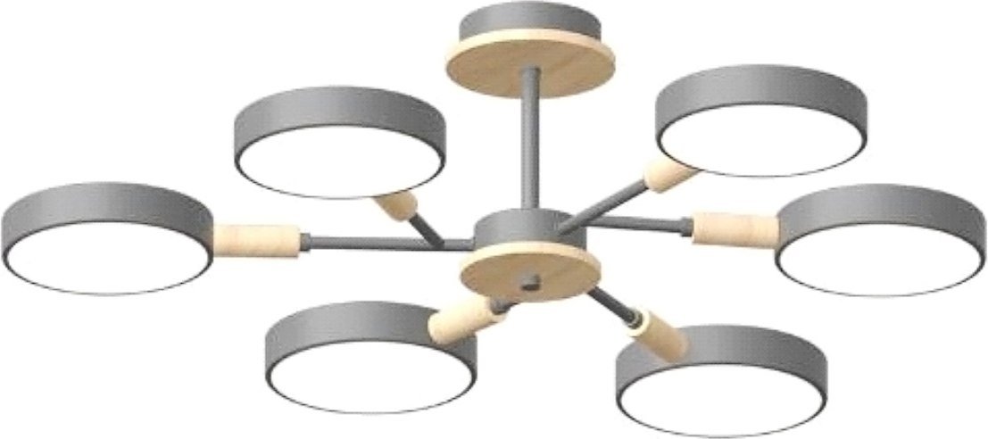 

Подвесная люстра LED4U L3218-740 GR