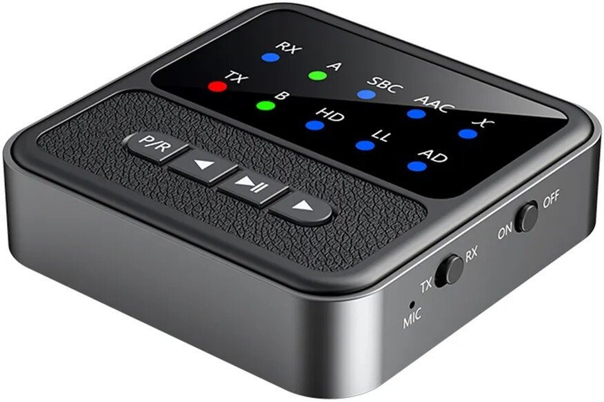 

Аудиоадаптер USBTOP Bluetooth v5.4 TX/RX BT200 559555