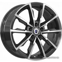 Литые диски K&K Меренге 17x7.5" 5x114.3мм DIA 66.1мм ET 45мм Алмаз черный