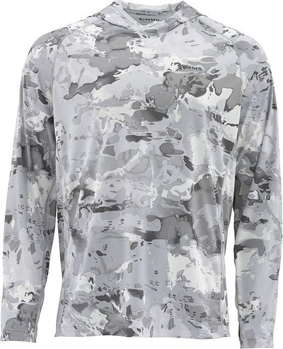 

Футболка Simms SolarFlex Hoody Print (M, cloud camo grey)