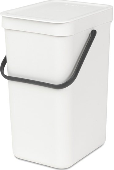 

Мусорное ведро Brabantia Sort & Go 12 л (белый)
